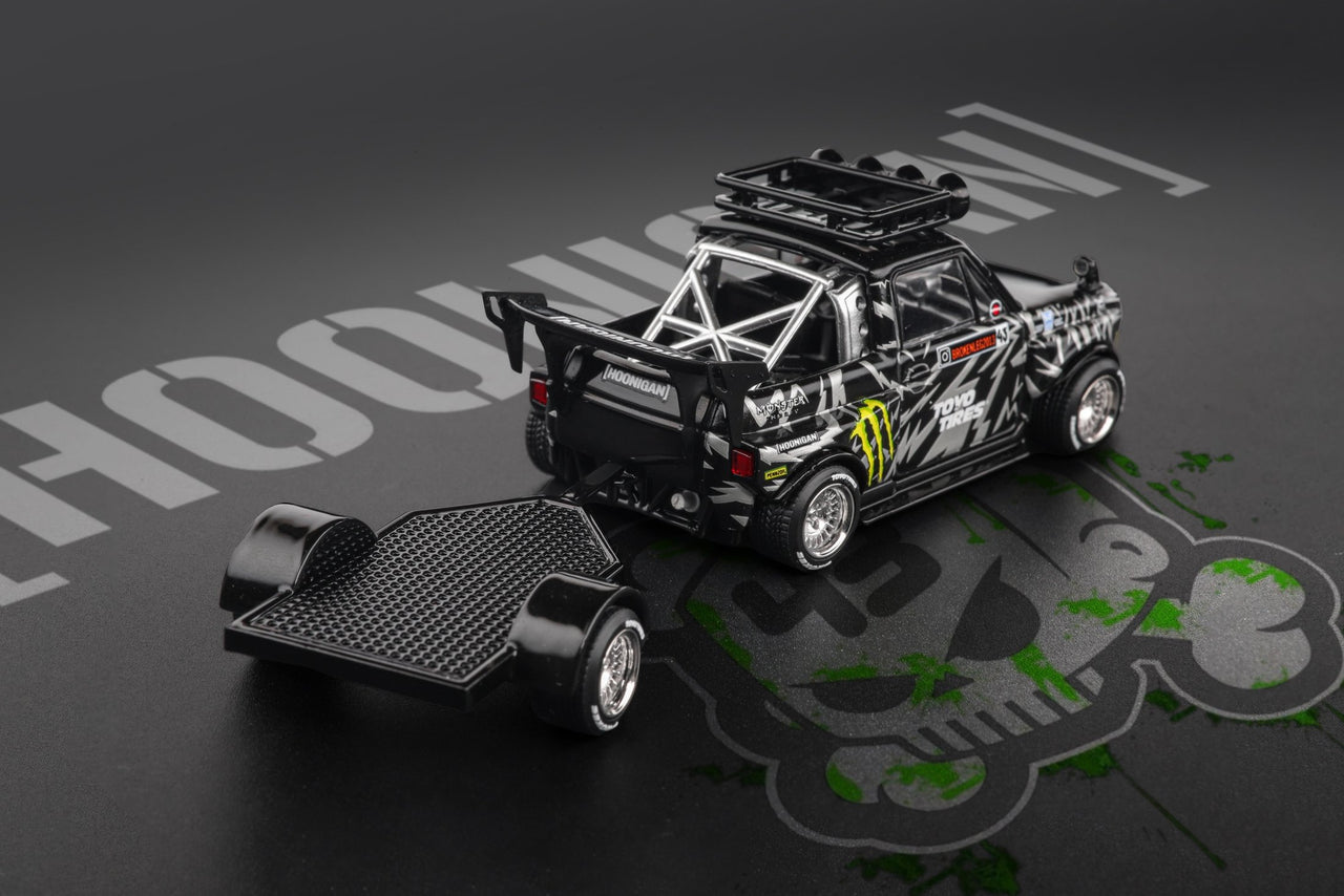 LIBERTY64 1:64 Ken Block Honda Pickup w/Trailer MONSTER ENERGY