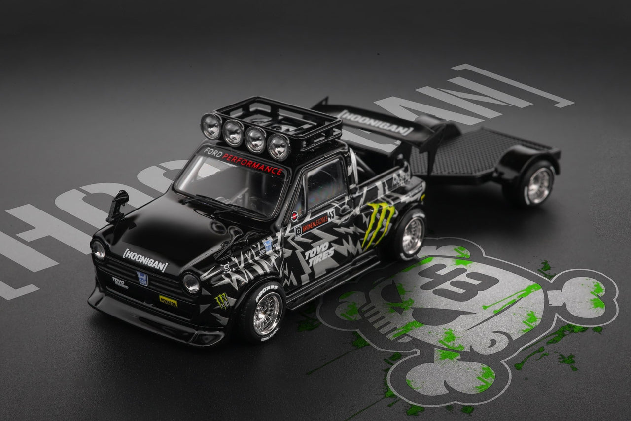 LIBERTY64 1:64 Ken Block Honda Pickup w/Trailer MONSTER ENERGY