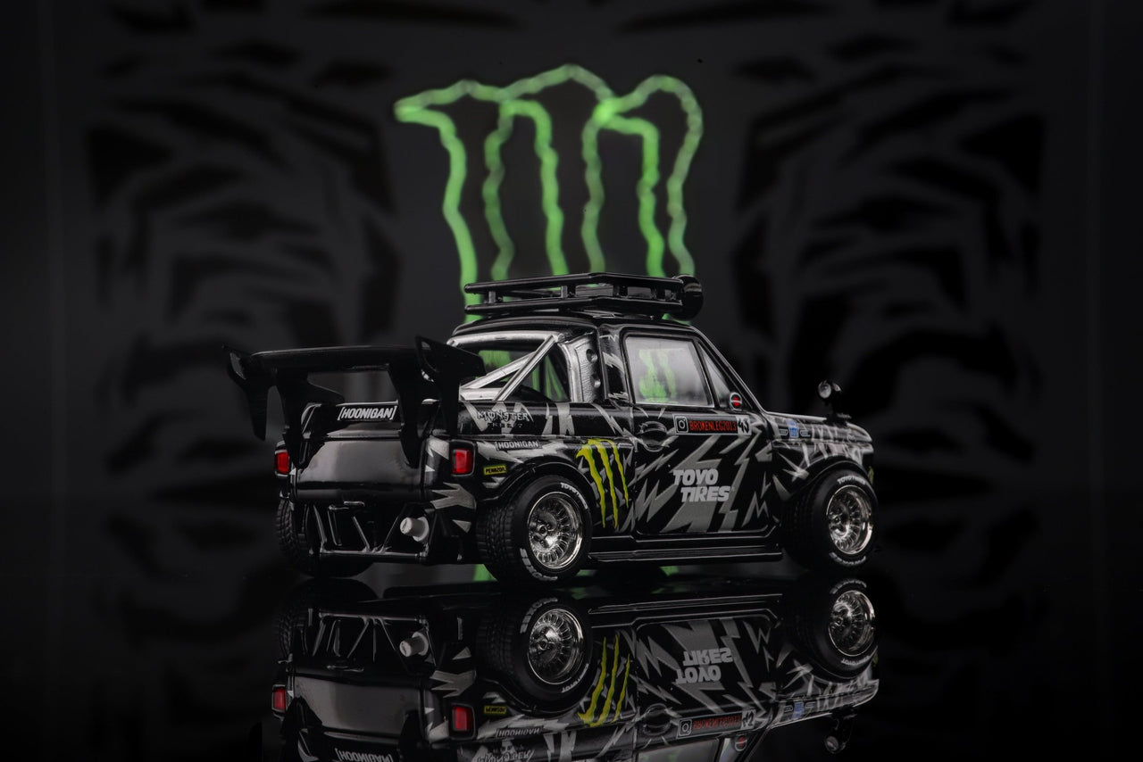 LIBERTY64 1:64 Ken Block Honda Pickup w/Trailer MONSTER ENERGY