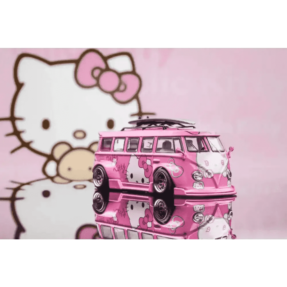 LIBERTY64 1:64 Volkswagen T1 Bus Hello Kitty