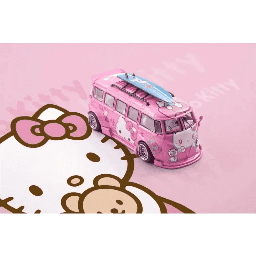 LIBERTY64 1:64 Volkswagen T1 Bus Hello Kitty