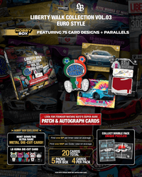 Thumbnail for (PRE-ORDER) Tarmac Cards Liberty Walk Collection Vol.04 Euro Style Hobby Box