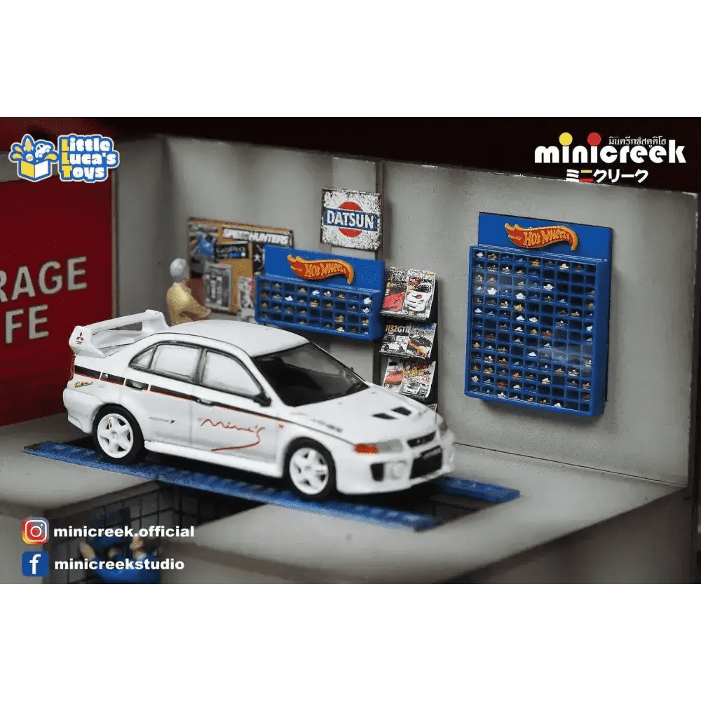 Little Luca's Toys x Minicreek 1:64 Mini Hot Wheels Display Case