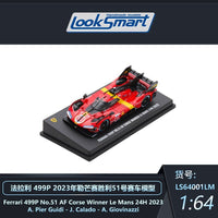 Thumbnail for Look Smart 1:64 LM Ferrari 499P No.51