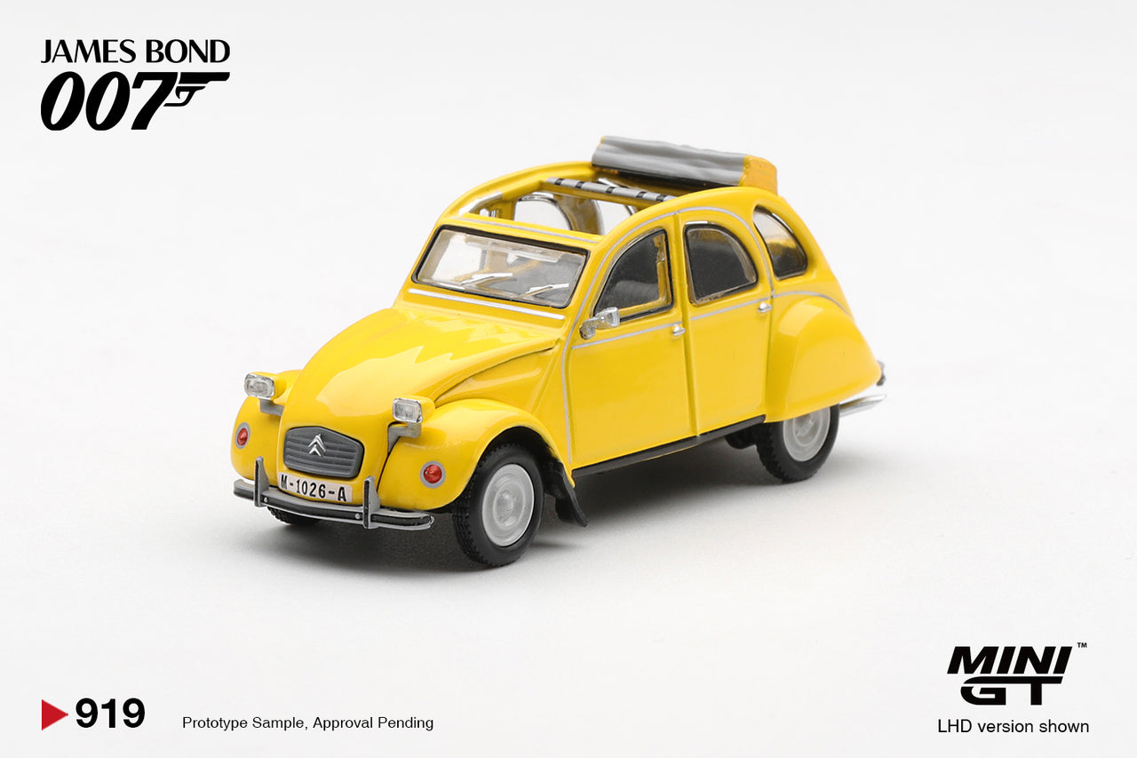 (PRE-ORDER) MINI GT 1:64 Citroën 2CV "For Your Eyes Only" MGT00919