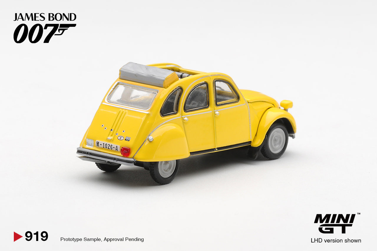 (PRE-ORDER) MINI GT 1:64 Citroën 2CV "For Your Eyes Only" MGT00919