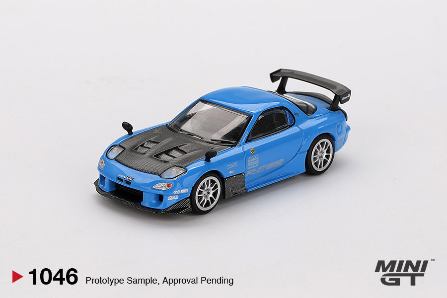 PRE-ORDER MINI GT 1:64 Mazda RX-7 RE-Amemiya 20B NA 3ROTOR-7 “Ama-san Go” MGT01046-R