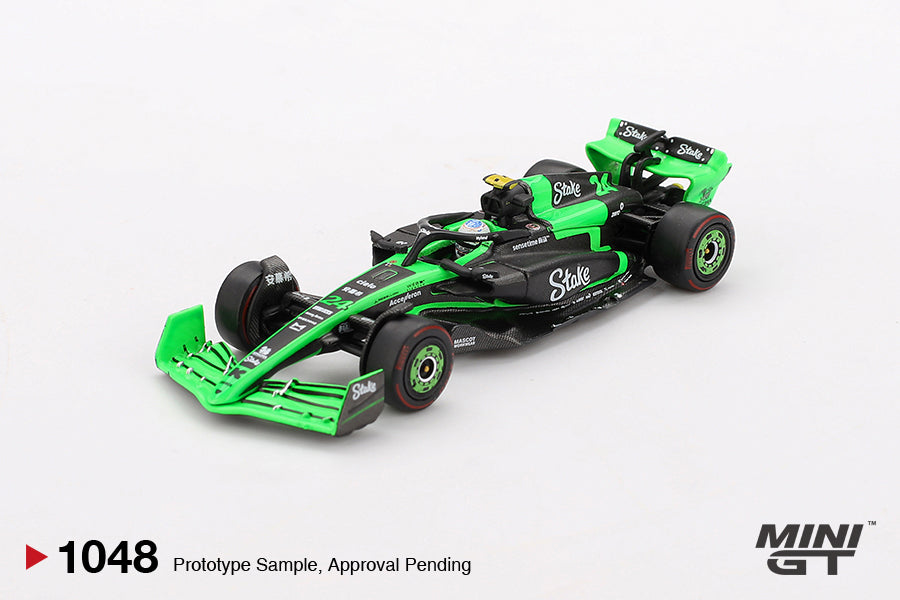 PRE-ORDER MINI GT 1:64 Kick Sauber C44 #24 Guanyu Zhou 2024 F1 2024 Chinese GP MGT01048-L