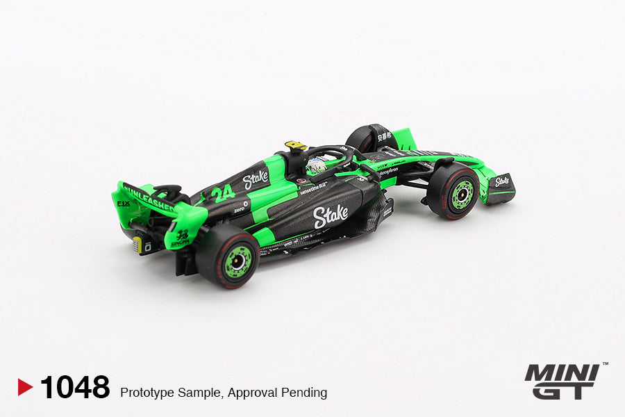 PRE-ORDER MINI GT 1:64 Kick Sauber C44 #24 Guanyu Zhou 2024 F1 2024 Chinese GP MGT01048-L