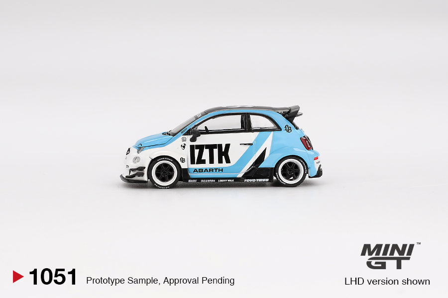 PRE-ORDER MINI GT 1:64 Abarth 595 LB-WORKS x Abas Works IZTK MGT01051-L