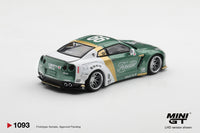 Thumbnail for (PRE-ORDER) Mini GT 1:64 Nissan GT-R (R35) LB★WORKS  Type 1, Custom Ducktail Auto Finesse MGT01093-L