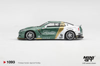 Thumbnail for (PRE-ORDER) Mini GT 1:64 Nissan GT-R (R35) LB★WORKS  Type 1, Custom Ducktail Auto Finesse MGT01093-L