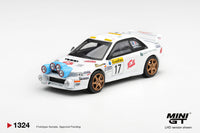 Thumbnail for (PRE-ORDER) MINI GT 1:64 Subaru Impreza WRC98 #17 1999 Rally Monte-Carlo MGT01324-L