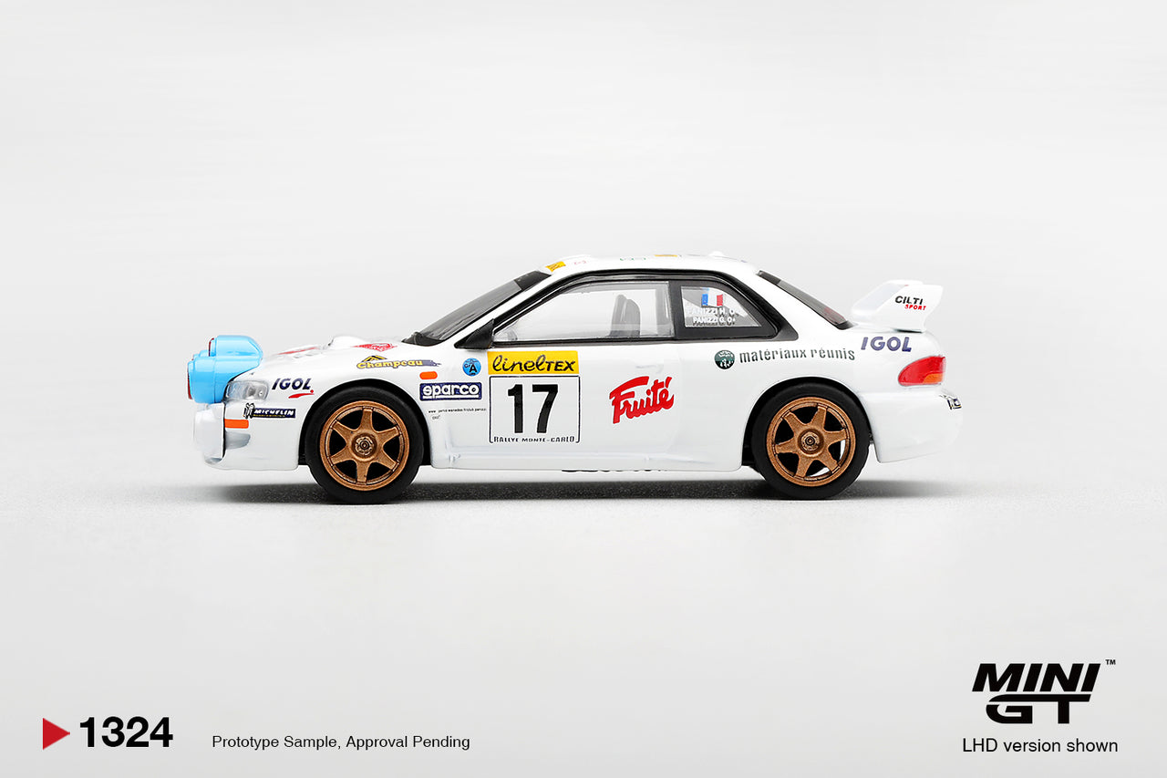 (PRE-ORDER) MINI GT 1:64 Subaru Impreza WRC98 #17 1999 Rally Monte-Carlo MGT01324-L