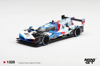 Thumbnail for (PRE-ORDER) Mini GT 1:64 BMW M Hybrid V8 GTP #24 BMW M Team RLL 2024 IMSA Daytona 24 Hrs MGT01326-L