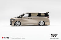 Thumbnail for (PRE-ORDER) Mini GT 1:64 Toyota Vellfire 40 KUHL Gold Metallic MGT01335-R