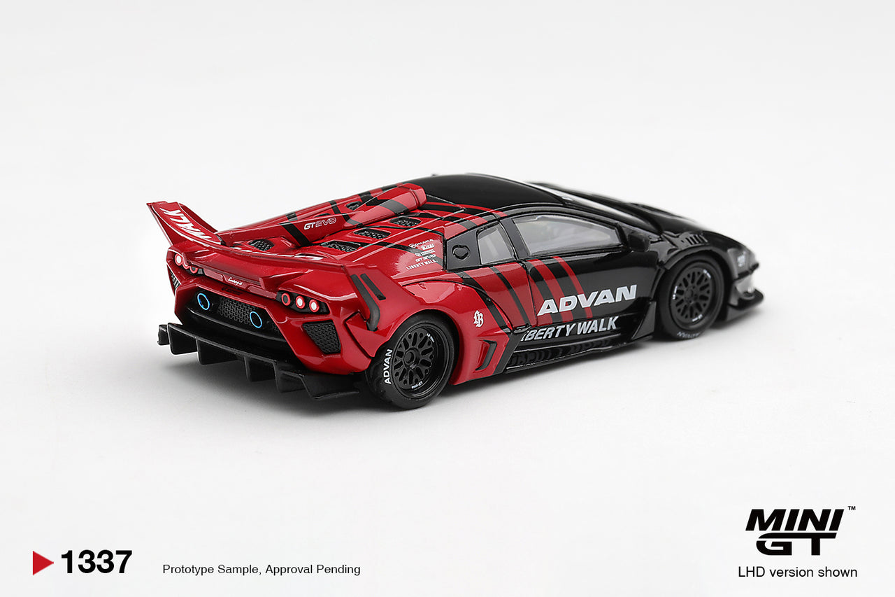 (PRE-ORDER) Mini GT 1:64 Lamborghini LB-Silhouette WORKS MURCIELAGO GT Evo Advan MGT01337-R