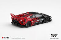 Thumbnail for (PRE-ORDER) Mini GT 1:64 Lamborghini LB-Silhouette WORKS MURCIELAGO GT Evo Advan MGT01337-R