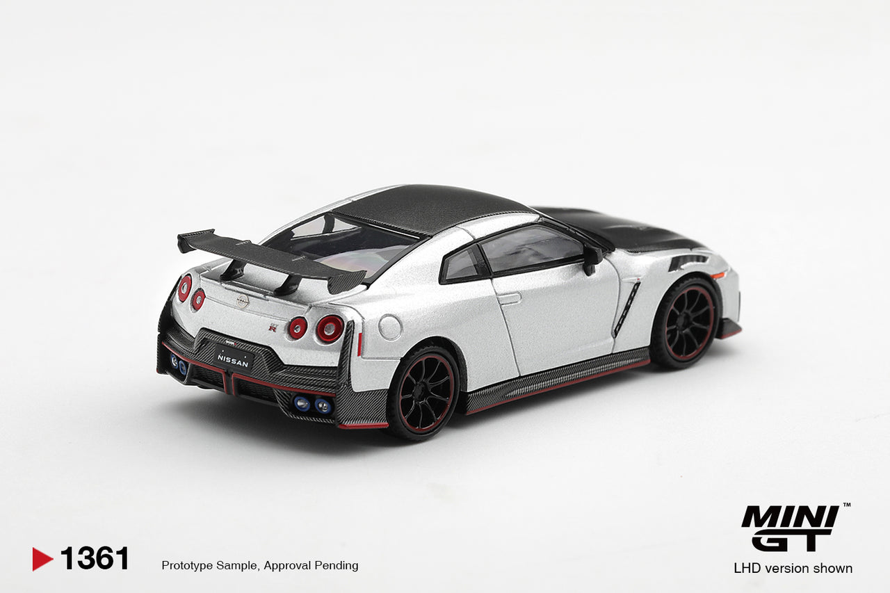 (PRE-ORDER) Mini GT 1:64 Nissan GT-R NISMO 2024 Silver MGT01361-R