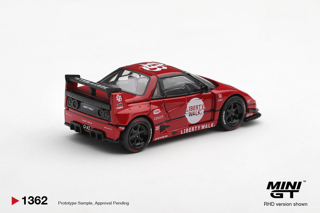 (PRE-ORDER) Mini GT 1:64 Mazda AZ-1 Liberty Walk LB40 LB-Hinomaru Red MGT01362-R
