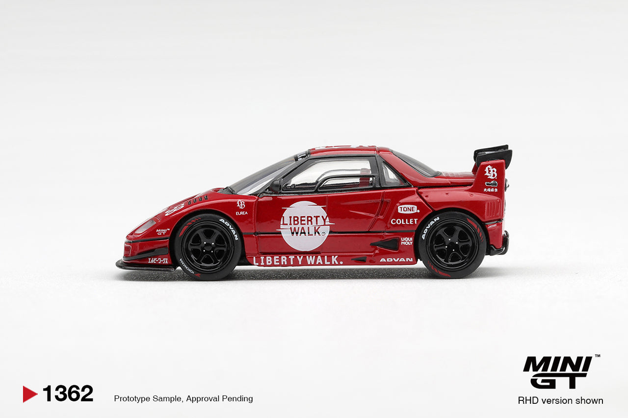 (PRE-ORDER) Mini GT 1:64 Mazda AZ-1 Liberty Walk LB40 LB-Hinomaru Red MGT01362-R