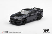 Thumbnail for (PRE-ORDER) Mini GT 1:64 Ford Mustang Dark Horse Blue Ember MGT01363-R