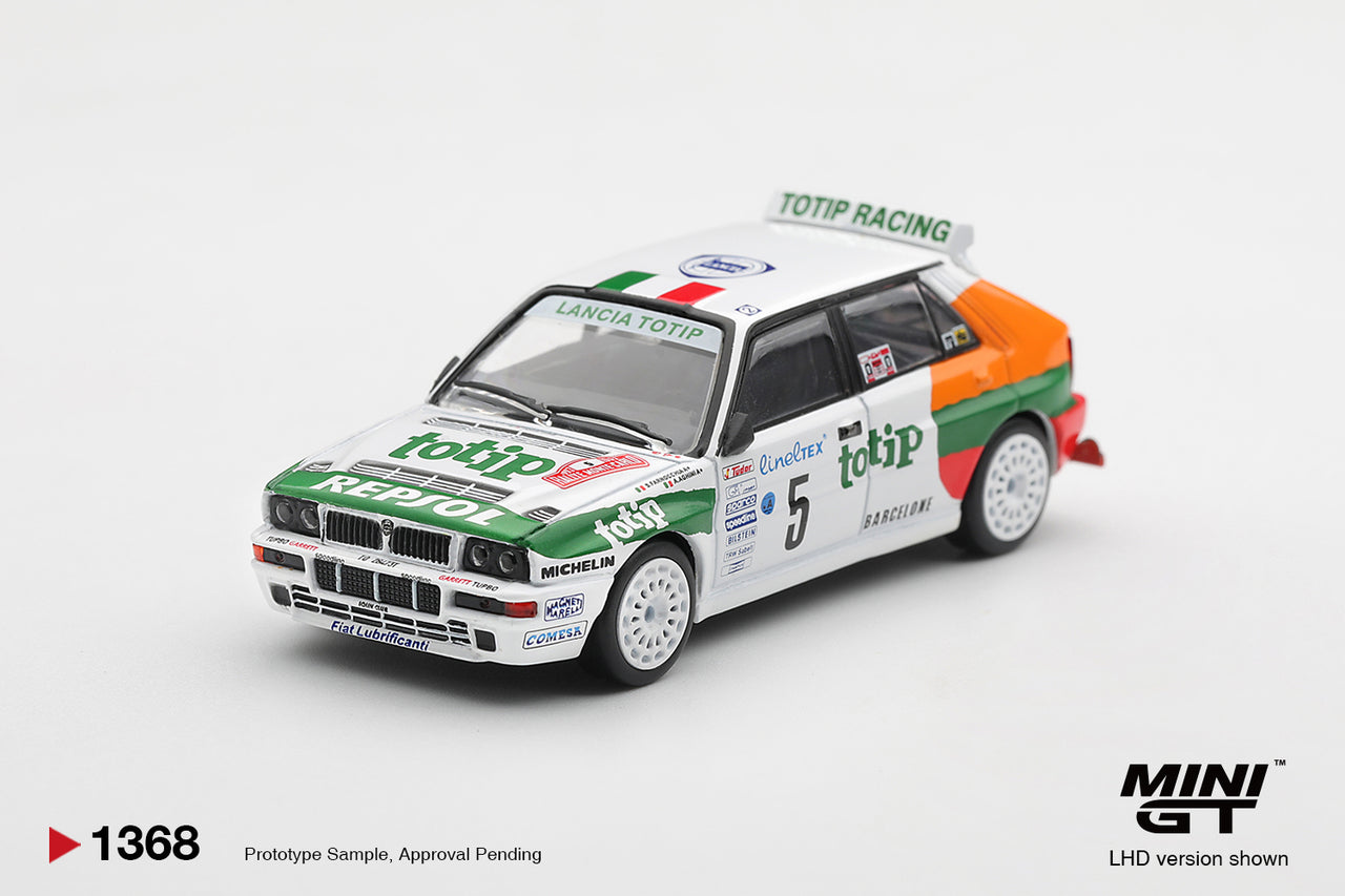 (PRE-ORDER) Mini GT 1:64 Lancia Delta HF Integrale Evoluzione #5 1993 Rallye Monte-Carlo MGT01368-L