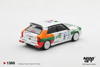 Thumbnail for (PRE-ORDER) Mini GT 1:64 Lancia Delta HF Integrale Evoluzione #5 1993 Rallye Monte-Carlo MGT01368-L
