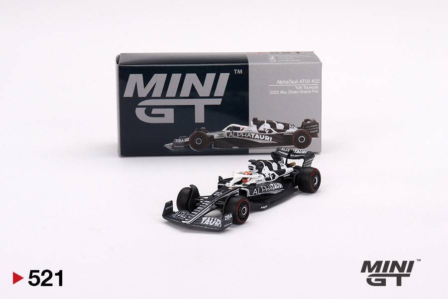 MINI GT 1:64 AlphaTauri AT03 #22 Yuki Tsunoda 2022 F1 MGT00521-L