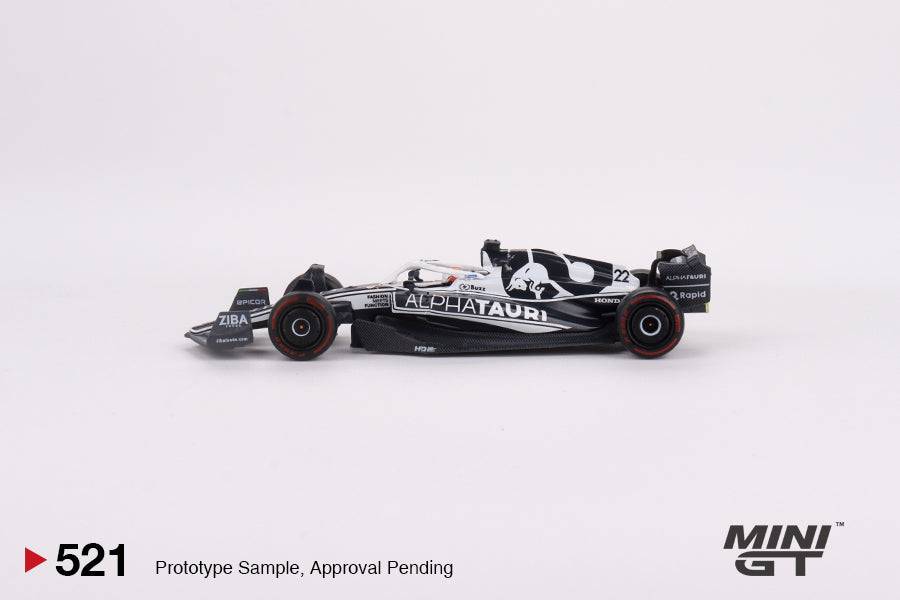 MINI GT 1:64 AlphaTauri AT03 #22 Yuki Tsunoda 2022 F1 MGT00521-L