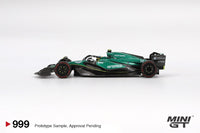 Thumbnail for MINI GT 1:64 Aston Martin AMR24 #14 Fernando Alonso F1 2024 Bahrain GP MGT00999-L