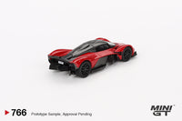 Thumbnail for MINI GT 1:64 Aston Martin Valkyrie Hyper Red MGT00766