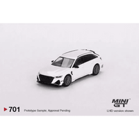 Thumbnail for MINI GT 1:64 Audi ABT RS6-R Glacier White Metallic MGT00701-R