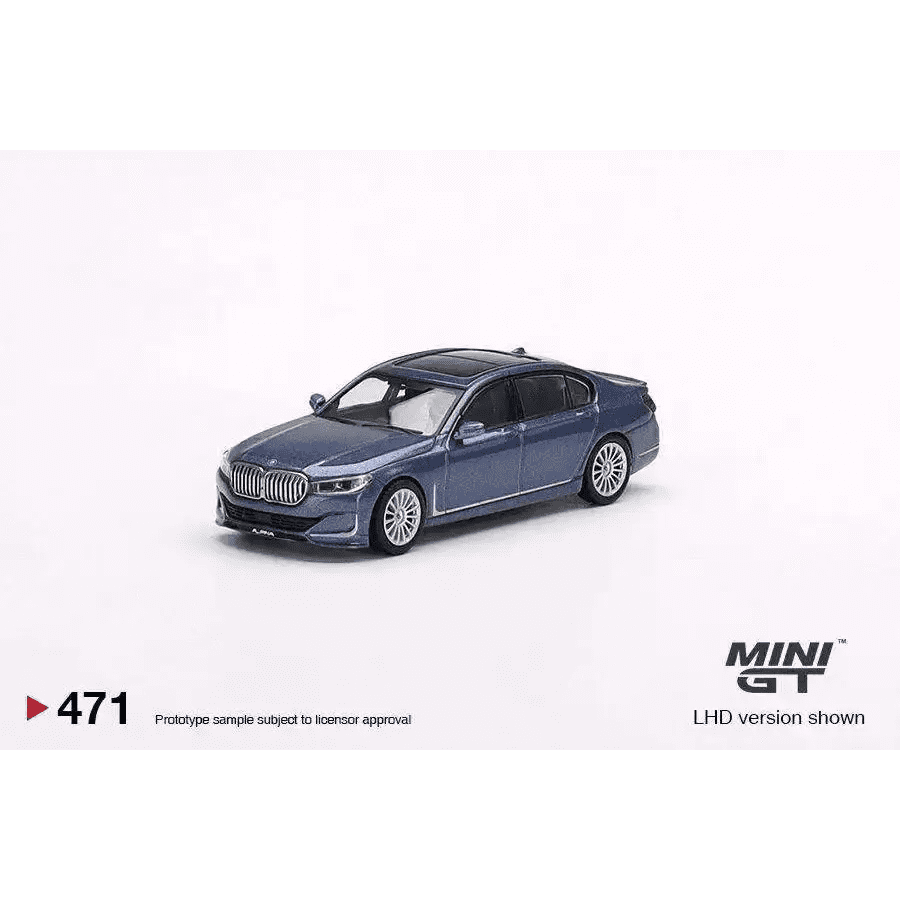 MINI GT 1:64 BMW Alpina B7 xDrive Alpina Blue Metallic MGT00471