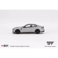 Thumbnail for MINI GT 1:64 BMW M4 CSL G82 Frozen Brooklyn Grey Metallic MGT00641-R