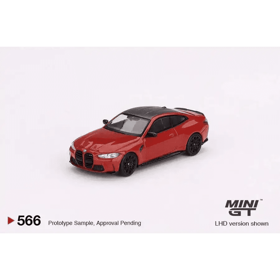 MINI GT 1:64 BMW M4 Competition G82 Toronto Red Metallic