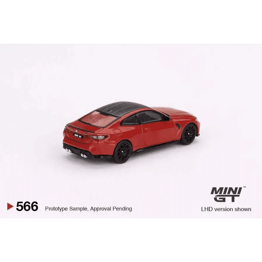 MINI GT 1:64 BMW M4 Competition G82 Toronto Red Metallic