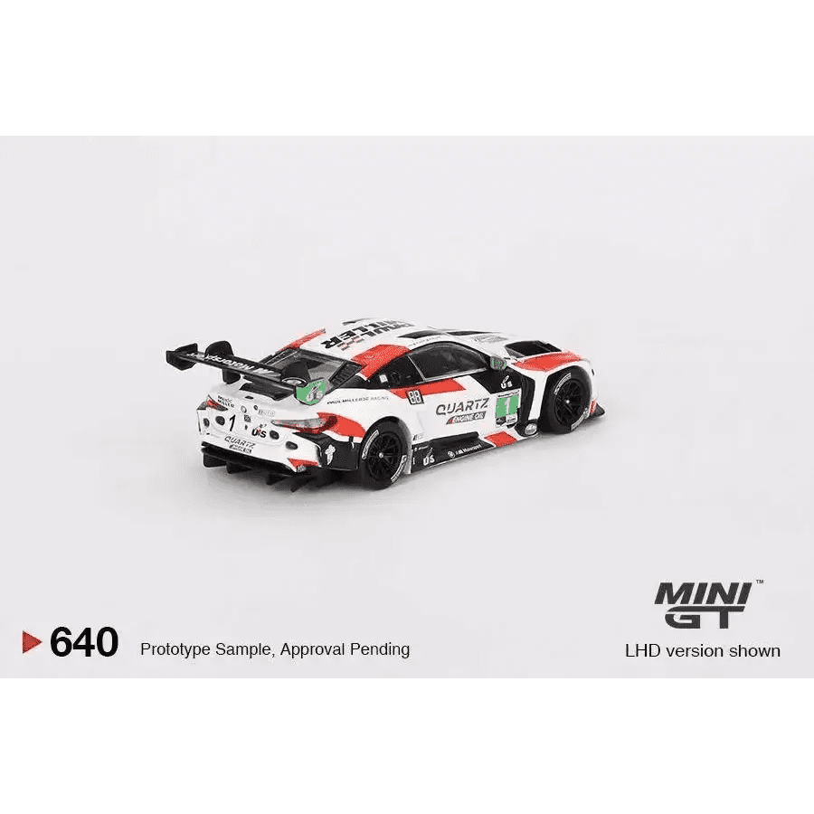 MINI GT 1:64 BMW M4 GT3 #1 Paul Miller Racing IMSA 2023 Sebring 12 Hrs. GTD Winner MGT00640-L