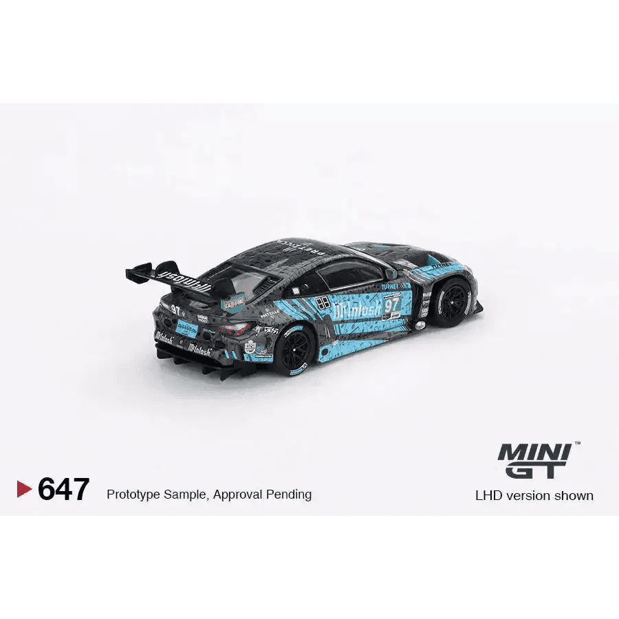 MINI GT 1:64 BMW M4 GT3 #97 Turner Motorsport IMSA 2023 Laguna Seca GTD 2nd Place MGT00647-L