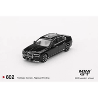 Thumbnail for MINI GT 1:64 BMW i7 eDrive50 Black Sapphire MGT00802-R