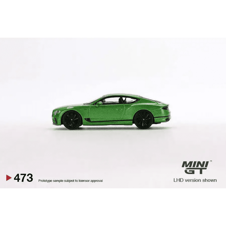 MINI GT 1:64 Bentley Continental GT Speed 2022 Apple Green MGT00473-R