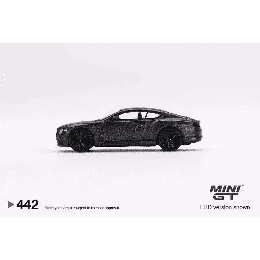 MINI GT 1:64 Bentley Continental GT Speed Anthracite Satin