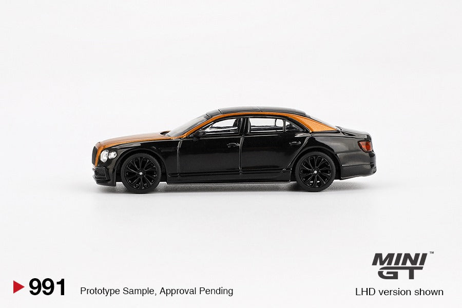 MINI GT 1:64 Bentley Flying Spur Orange Flame / Onyx MGT00991-L