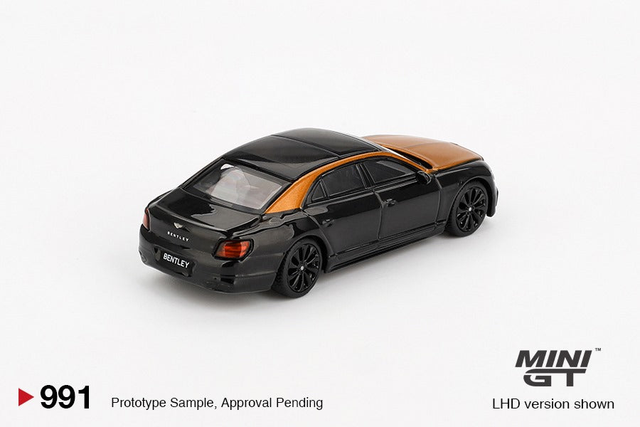 MINI GT 1:64 Bentley Flying Spur Orange Flame / Onyx MGT00991-L
