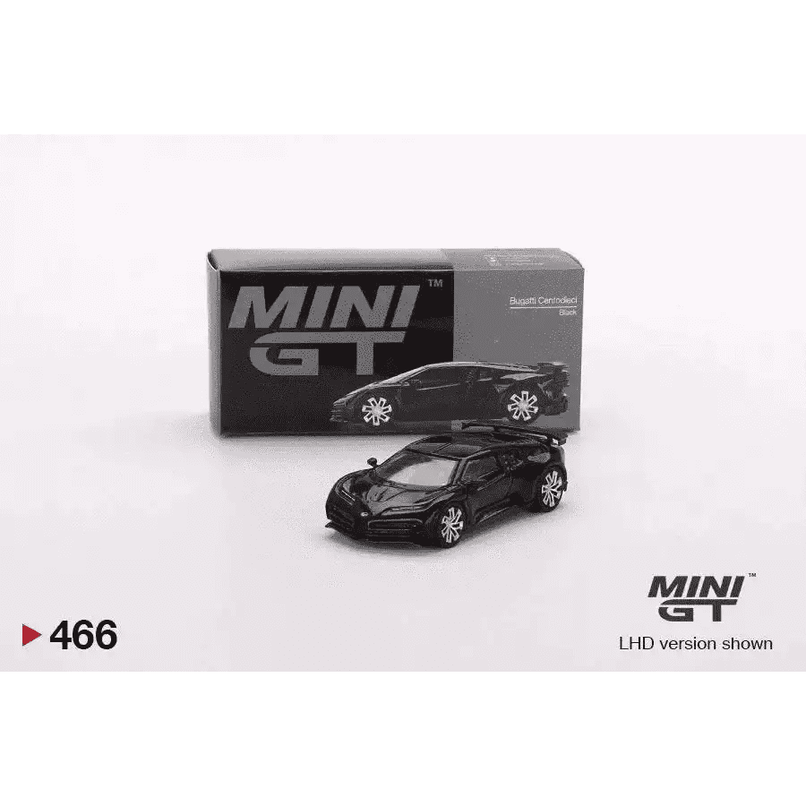 MINI GT 1:64 Bugatti Centodieci Black MGT00466-L