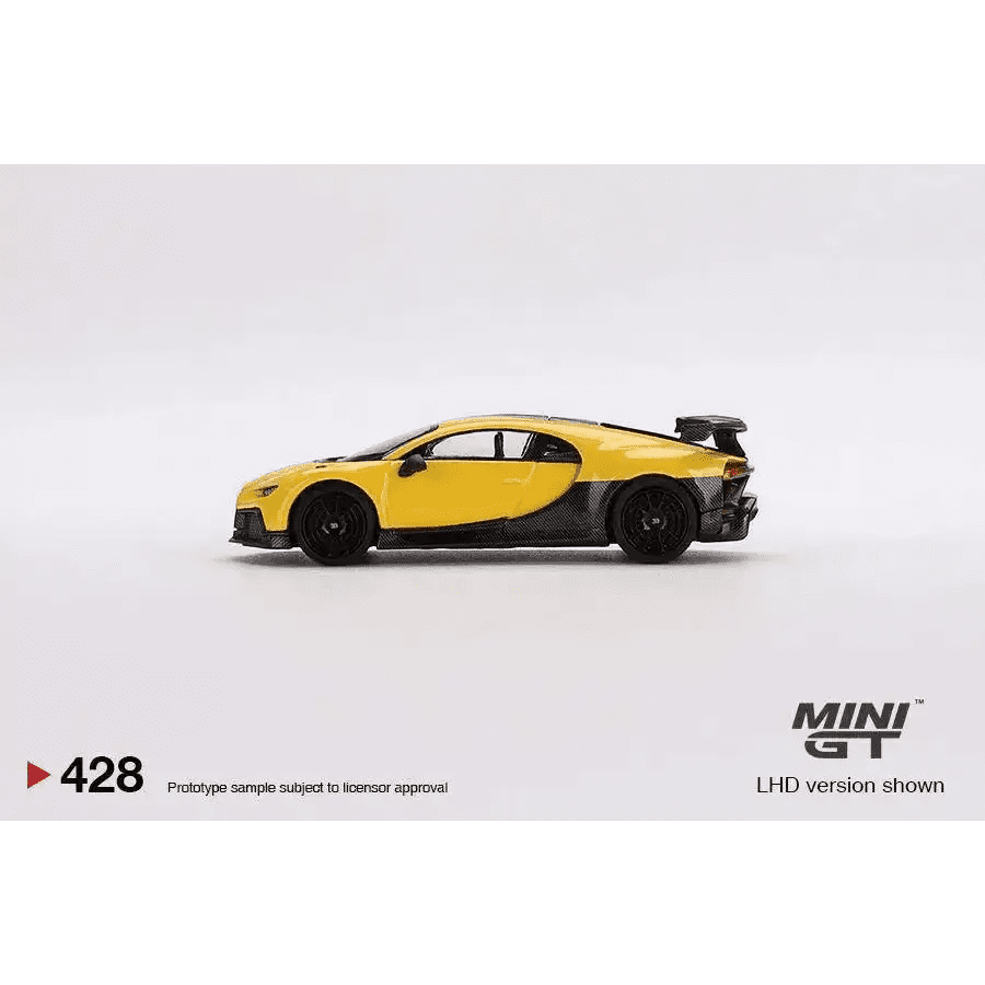 MINI GT 1:64 Bugatti Chiron Sport Yellow MGT00428-L