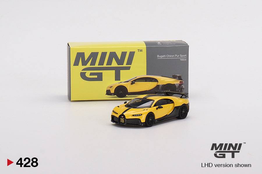 MINI GT 1:64 Bugatti Chiron Sport Yellow MGT00428-L