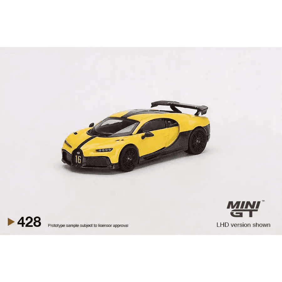 MINI GT 1:64 Bugatti Chiron Sport Yellow MGT00428-L