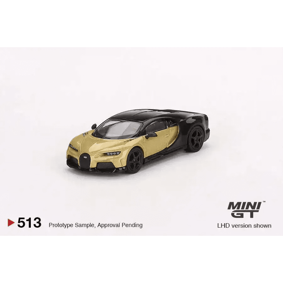 MINI GT 1:64 Bugatti Chiron Super Sport Gold MGT00513-MJ