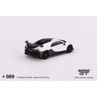 Thumbnail for MINI GT 1:64 Bugatti Chiron Pur Sport White